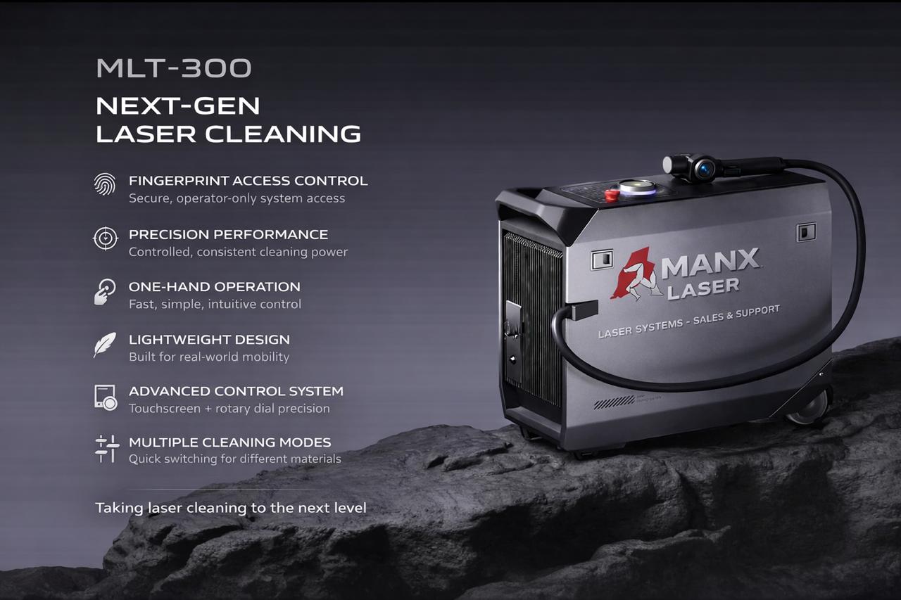 MLT-300 300W Handheld Pulse Laser Cleaning Machine
