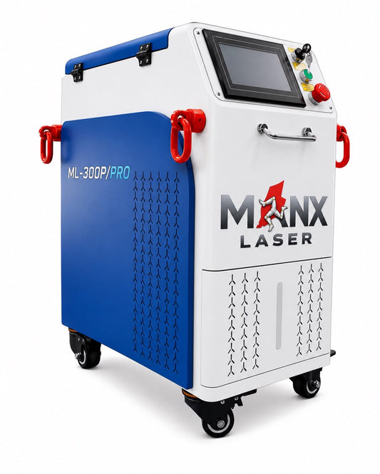 ML-300P/PRO 300W Pulsed Laser Cleaning Machine for Wood Restoration