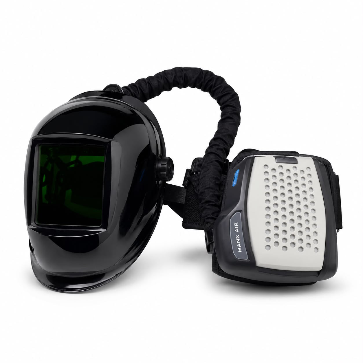 Powered Air-Purifying Laser Respirator (PAPR)