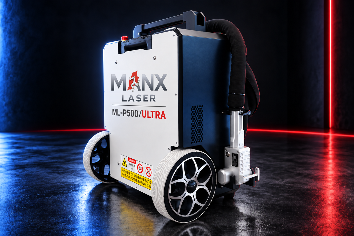 MANX LASER ML-P500/ULTRA 500W air-cooled pulsed laser cleaner